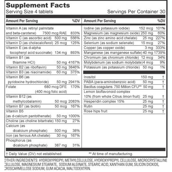 Beverly FitTabs 120 Tablets