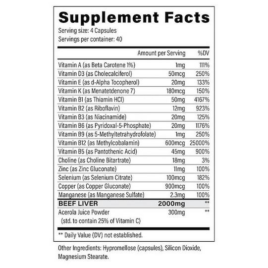 Black Magic Nine Lives Beef Liver