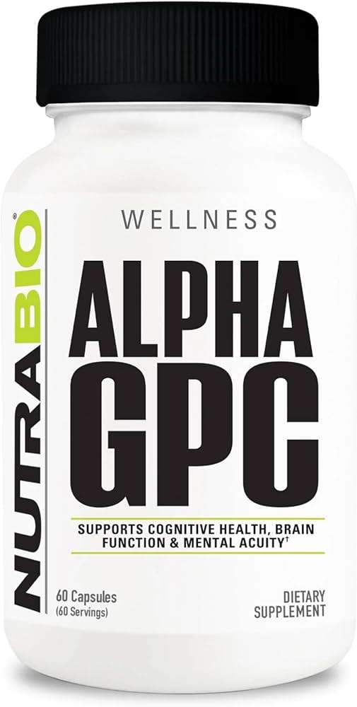 Nutrabio Alpha GPC 60 Capsules