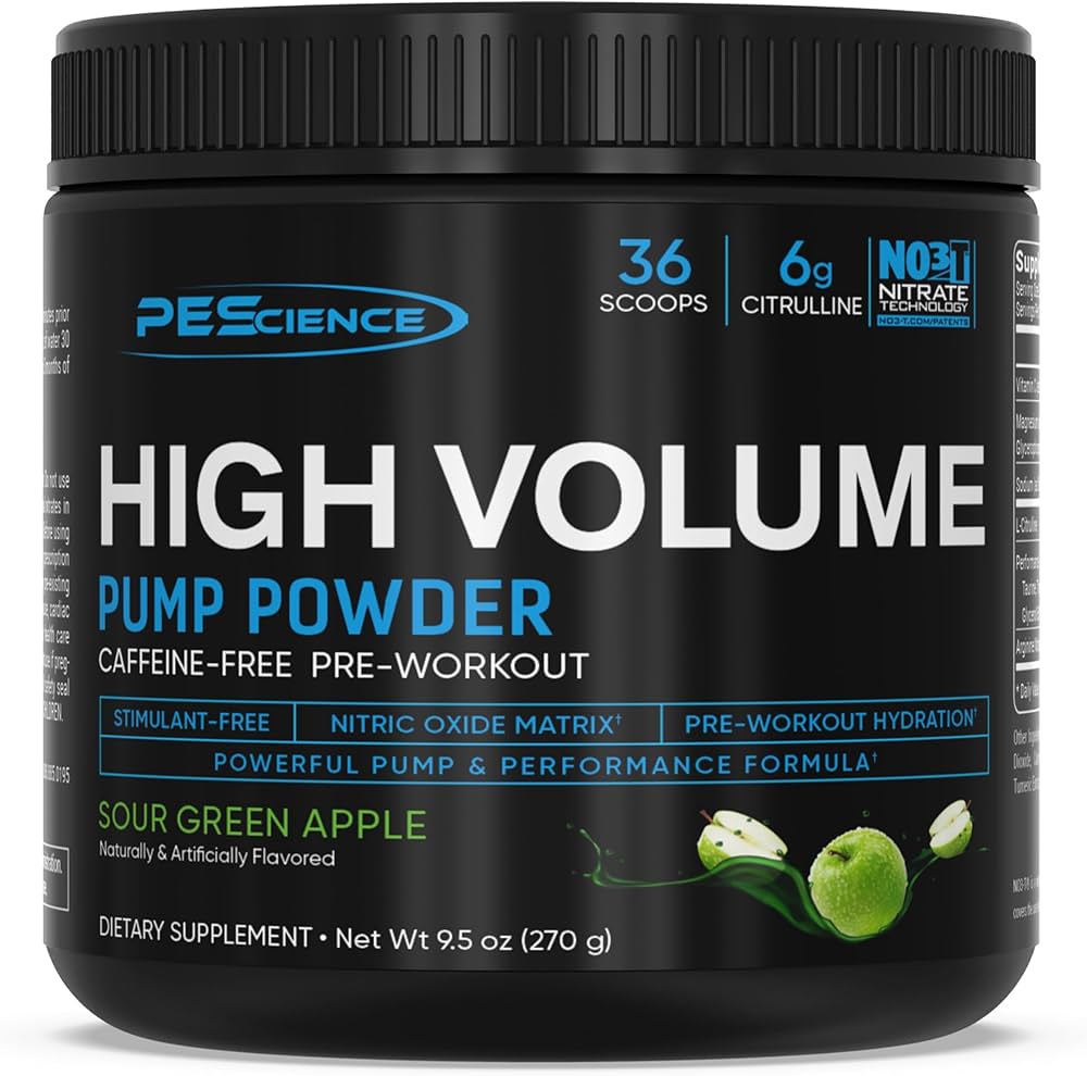 PEScience High Volume Non Stim Preworkout
