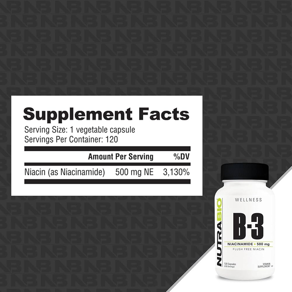 Nutrabio B-3 120 Capsules