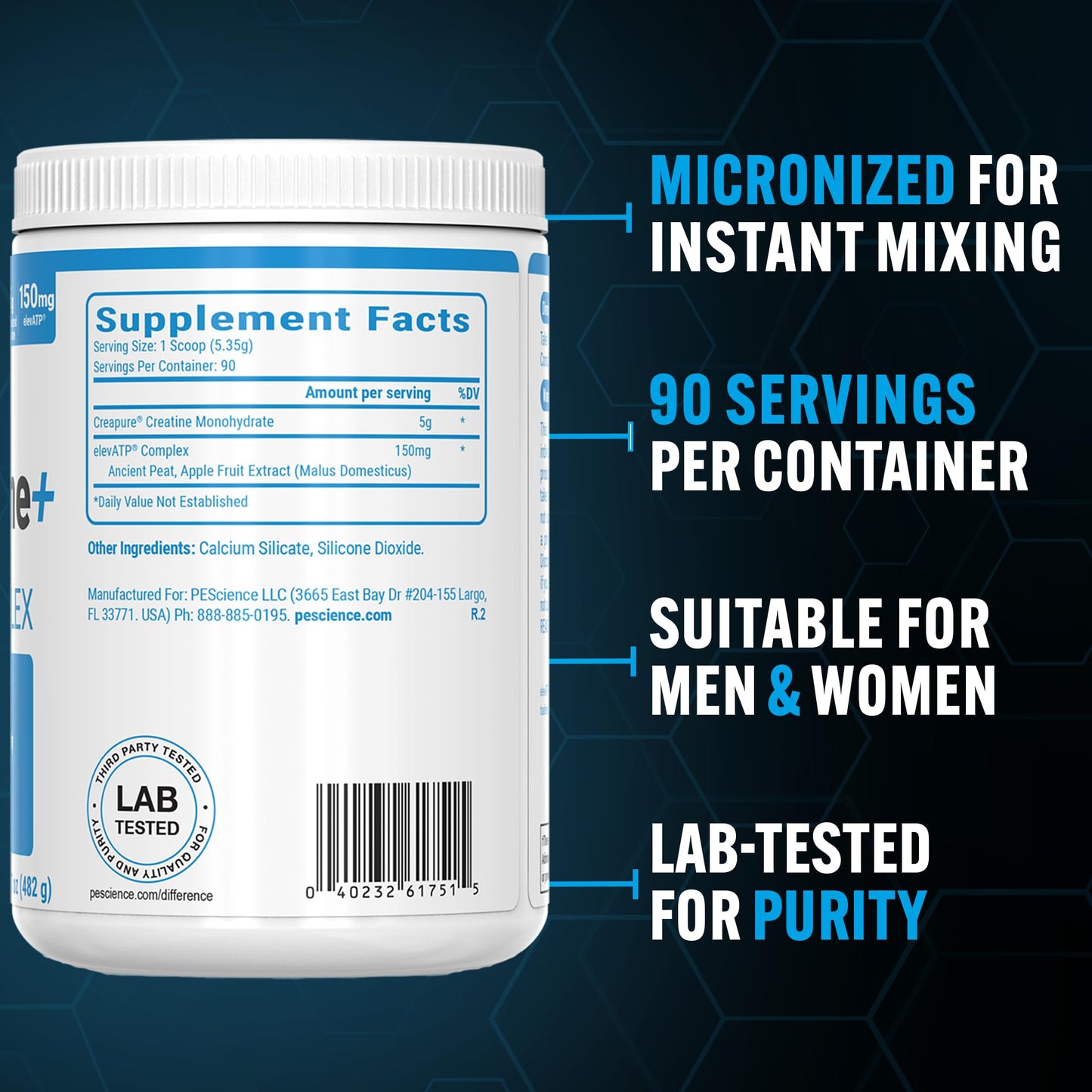 Pescience Tru Creatine 90 Serving
