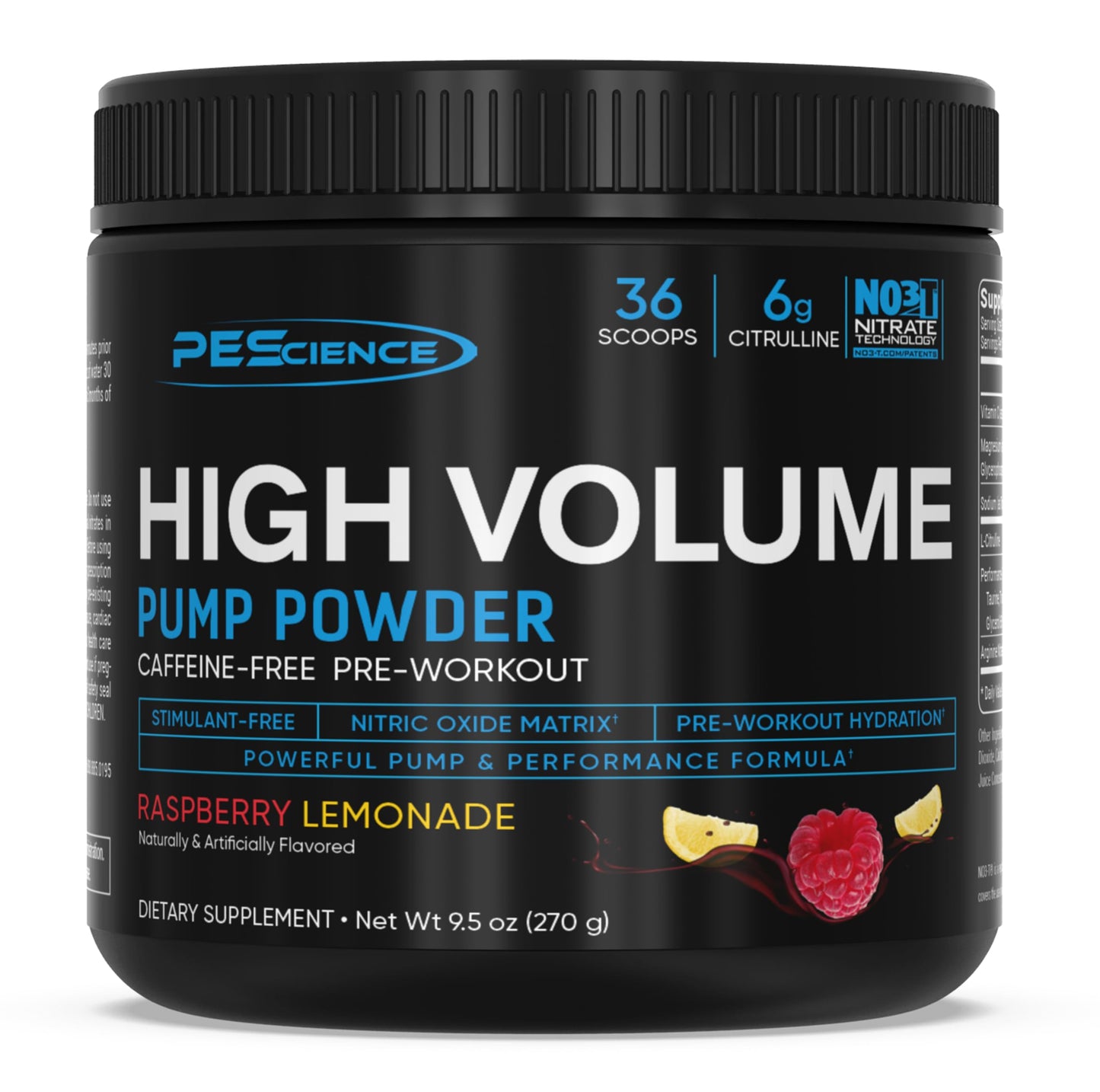 PEScience High Volume Non Stim Preworkout