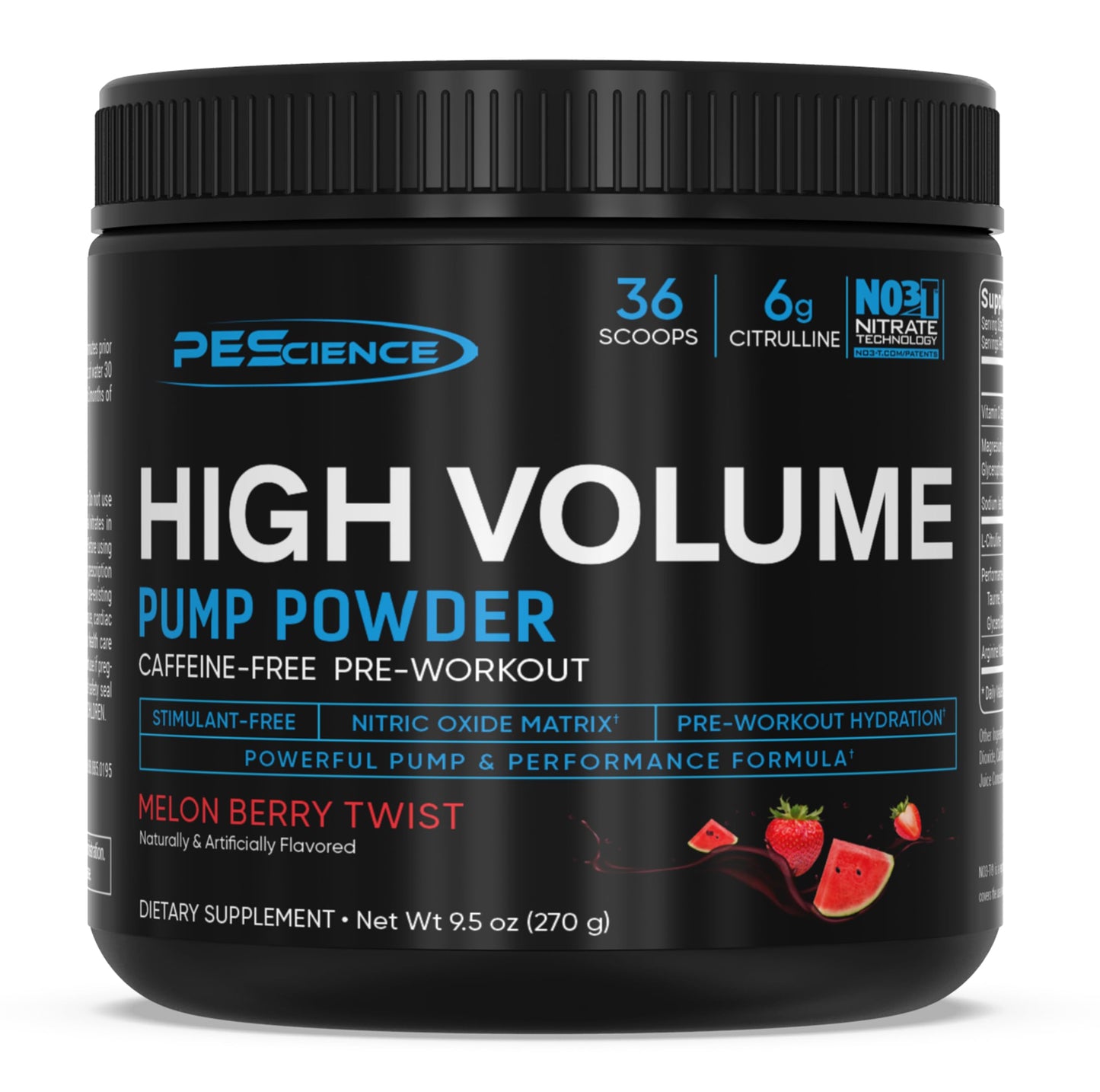 PEScience High Volume Non Stim Preworkout