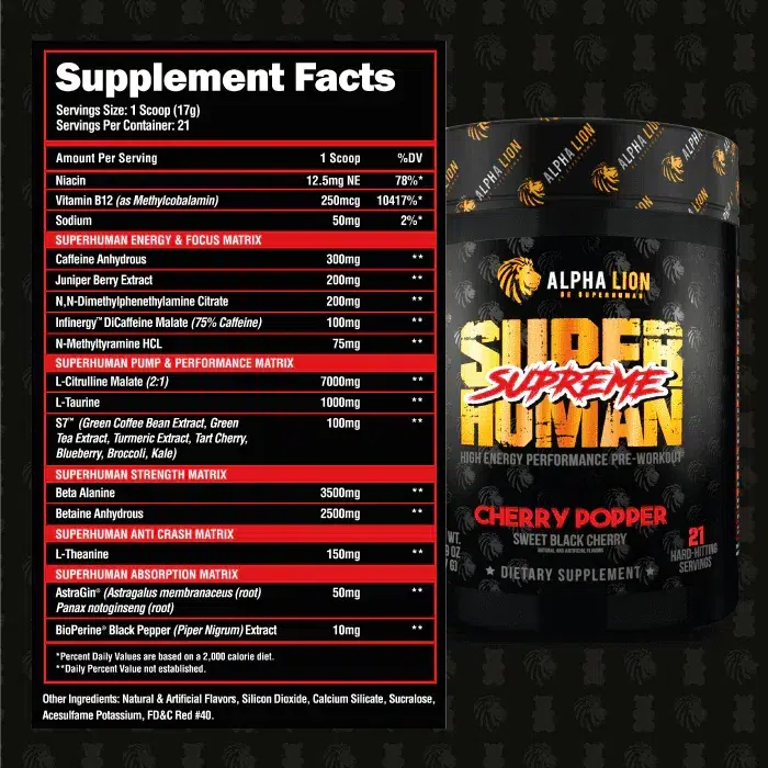 Alpha Lion SuperHuman Supreme