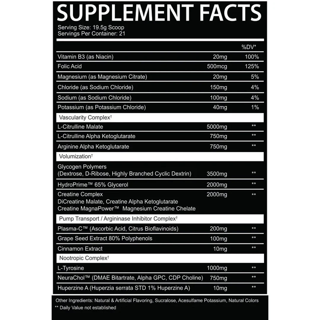 Afterdark EPO+ Non Stim Preworkout