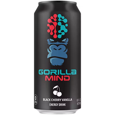 Gorilla Mind Energy Drinks