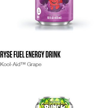 Ryse Energy Drinks