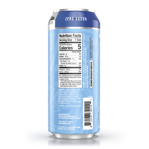 Ryse Energy Drinks