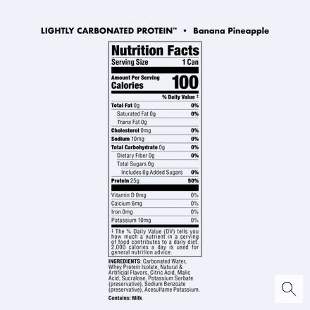 Bucked Up Carbonated Protein