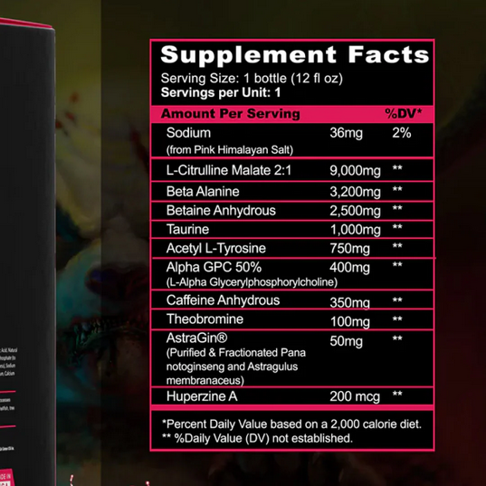 Panda Pandamic RTD Preworkout