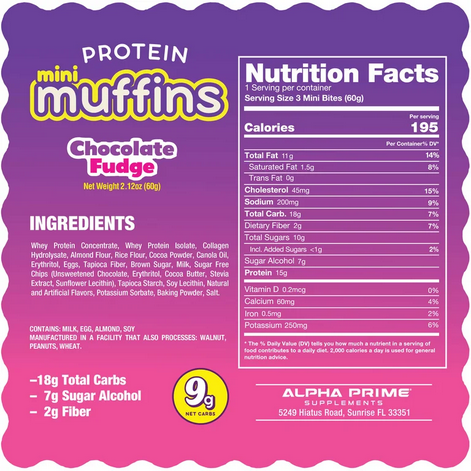 Prime Bites Protein Muffin
