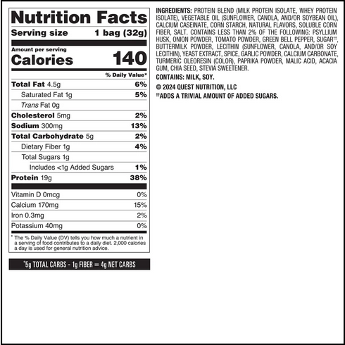 Quest Protein Chips
