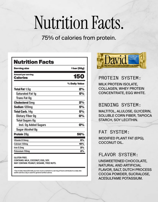 David Protein Bar