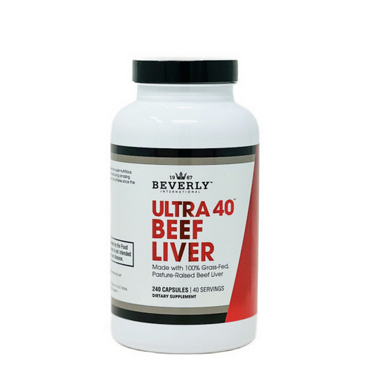 Beverly Ultra 40 Beef Liver 240 Capsules