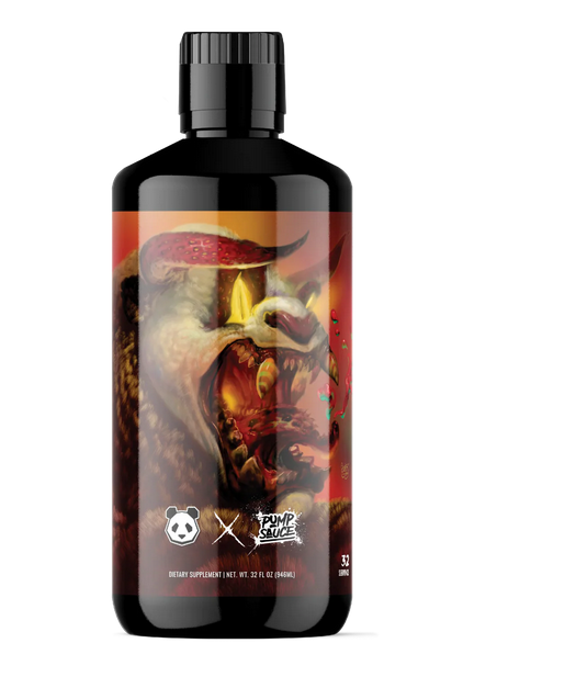 Panda Supps X Pump Sauce Collaboration Liquid Pre Workout