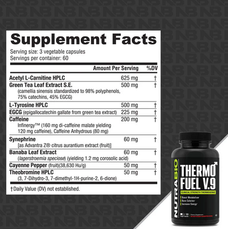 Nutrabio Thermo Fuel V9