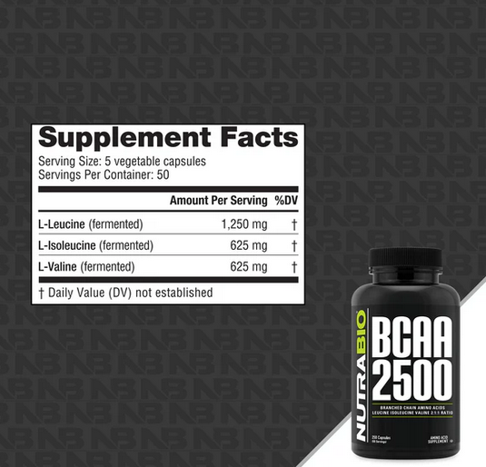 Nutrabio BCAA 2500