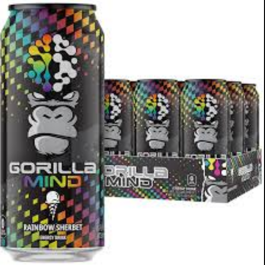 Gorilla Mind Energy Drinks