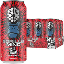 Gorilla Mind Energy Drinks