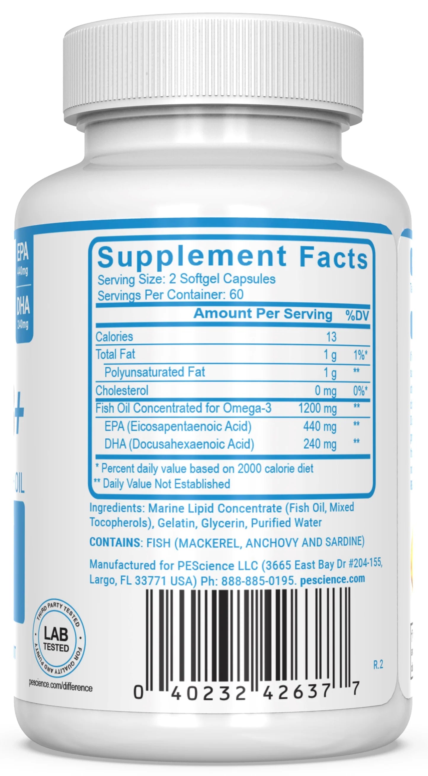 Pescience Omega 3 120 Capsules