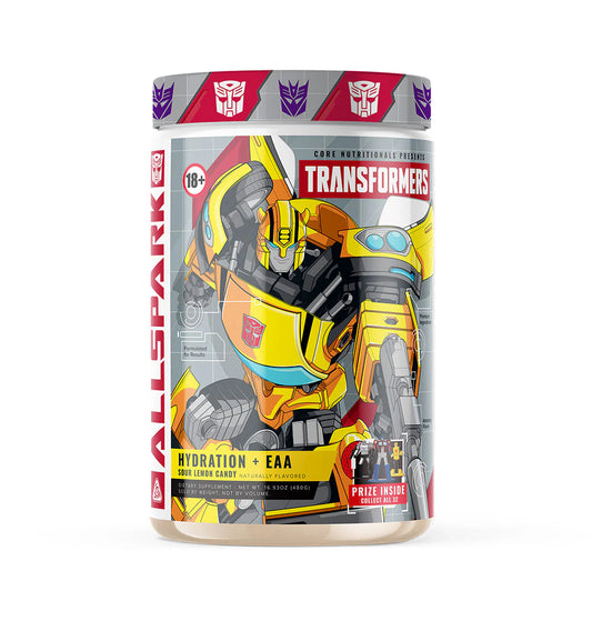 Core Nutritionals Transformers Sour Lemon Candy Amino Acid