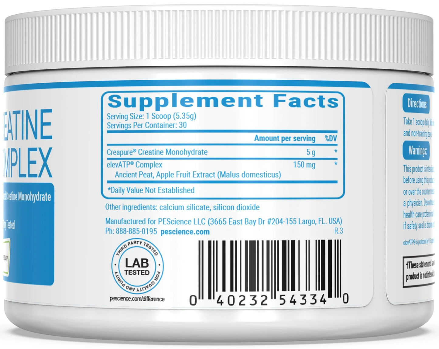 PEScience TruCreatine 30 Serving